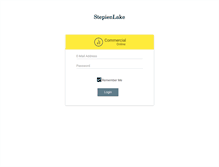 Tablet Screenshot of commercial-online.stepienlake.co.uk